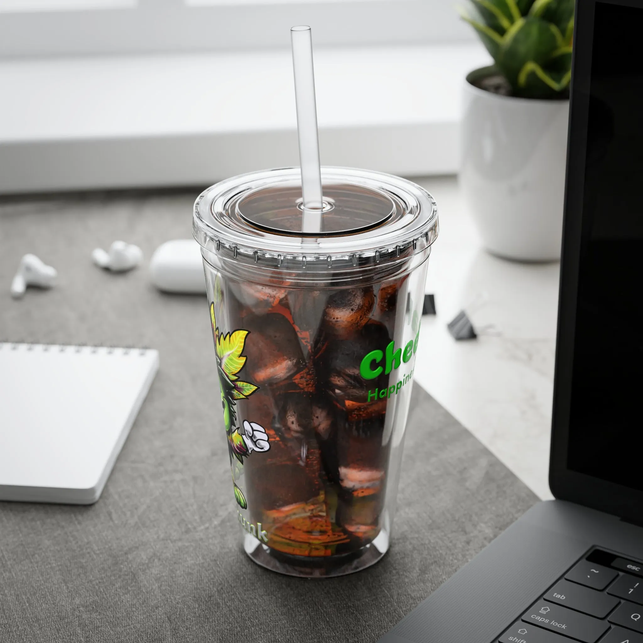 Roadie with Straw, 16oz - SuperSkunk