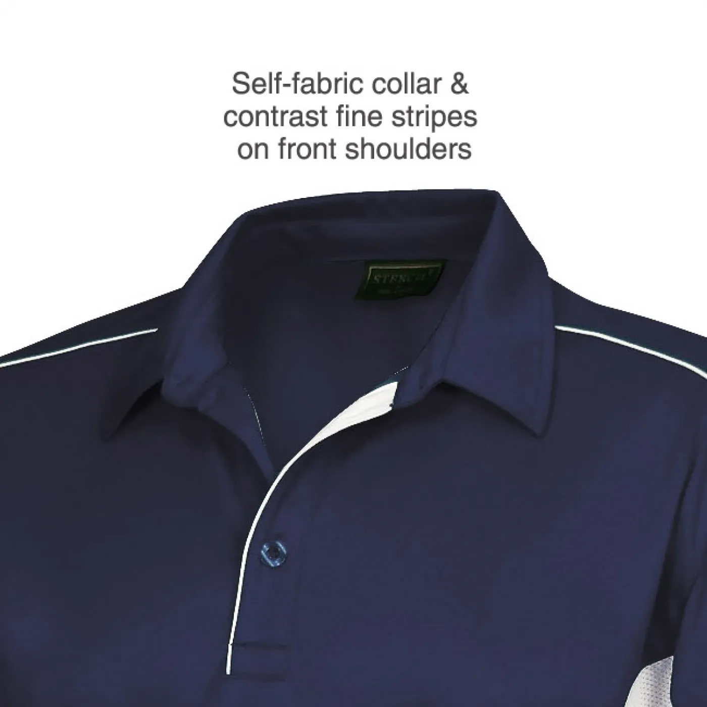 Stencil 1061 Mens Freshen Short Sleeve Polo