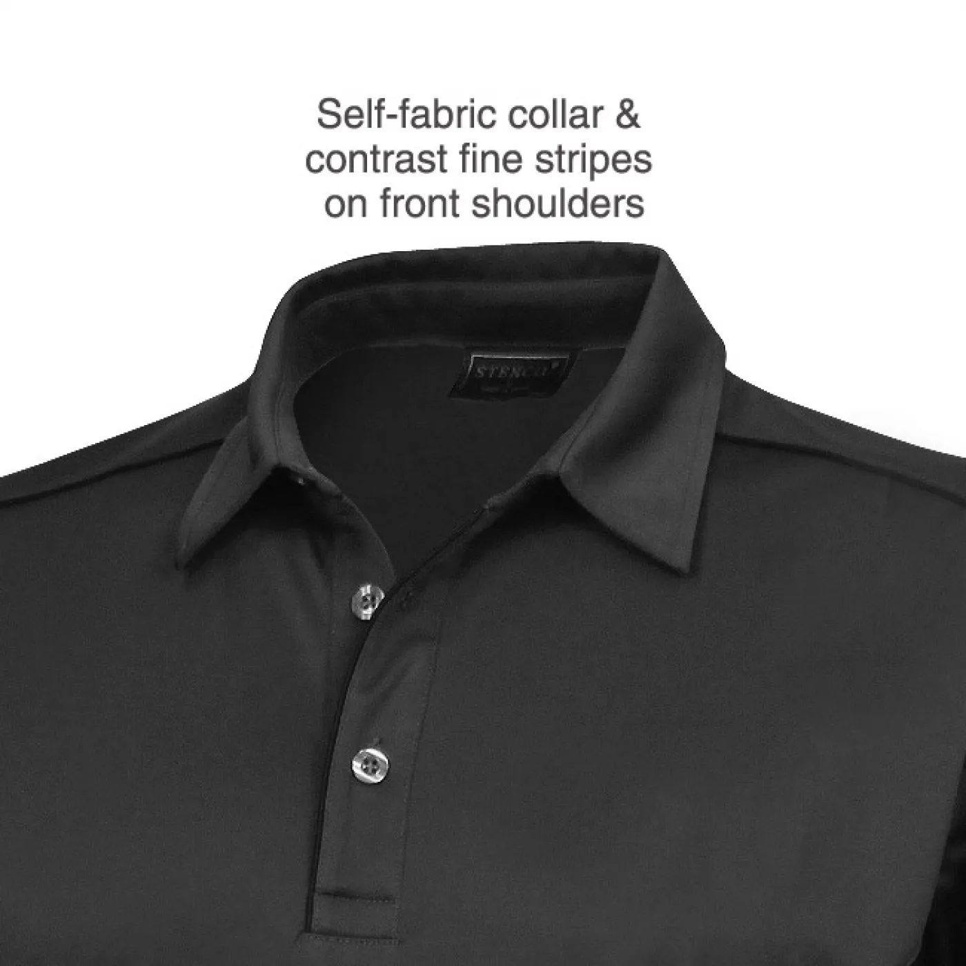 Stencil 1061 Mens Freshen Short Sleeve Polo