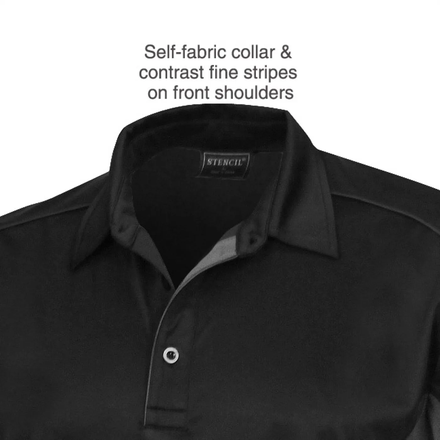 Stencil 1061 Mens Freshen Short Sleeve Polo